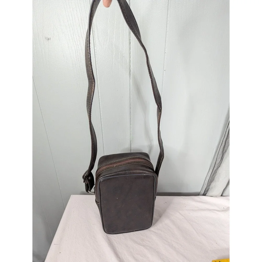 Vintage Camera carry crossbody shoulder bag‎ satchel man men unisex brown tote